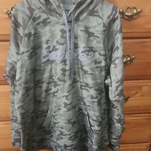 Cabela's Green Camouflage Pullover